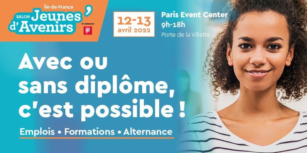 Salon Jeunes d’Avenirs – 12 et 13 Avril 2022