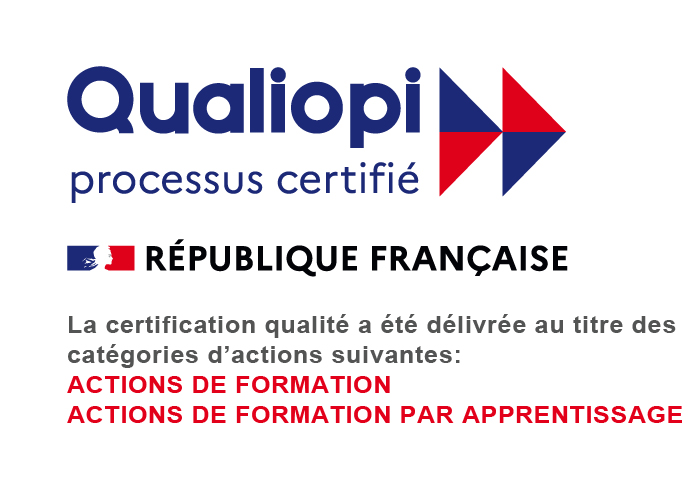 The CFA Leem Apprentissage is Qualiopi certified.