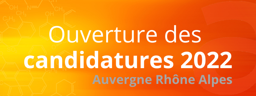 Ouverture des candidatures – Auvergne Rhône Alpes